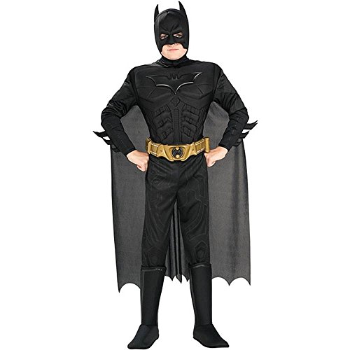 Batman The Dark Knight Costume Muscle Boy - Child 4-6
