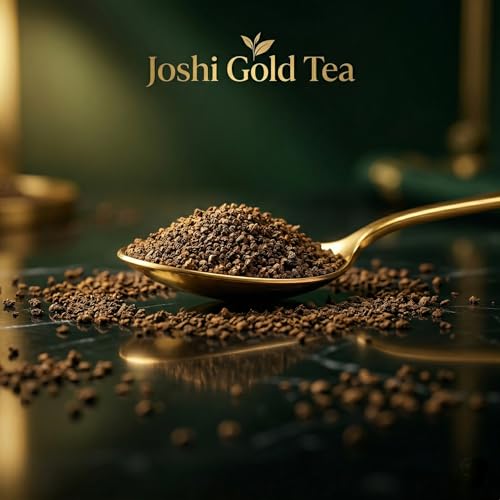 Image of Joshi Gold Tea Assam CTC Dust | Strong Aroma & Rich Taste | Garden Fresh Black Tea for Kadak Chai (1 kg)