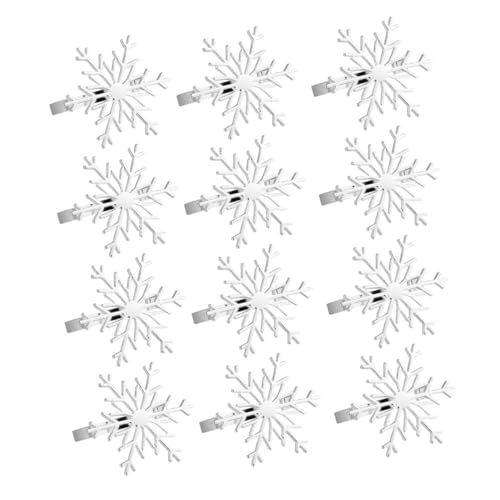 ERINGOGO 12 Stück Teiliges Schneeflocken Weihnachts Serviettenringe...