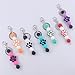 Phamines Silicone Bead Dog Paw Keychain Car Key Bag Accessories Charms for Women, Claw Keyring for Handbag Backpack Wallet (Black)
