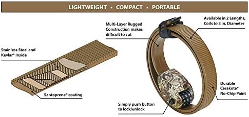 Miniatura 2 de OTTOLOCK Cerradura de Cinch 60" Stealth Negro