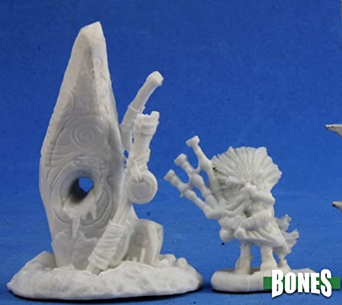 ReaperBones Familiar and Stone Miniature