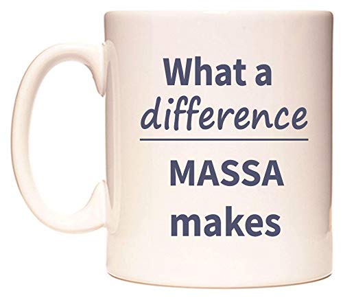 Image of WeDoMugs What a Difference MASSA Makes 11oz Ceramic Coffee Tea Gift Mug Cup