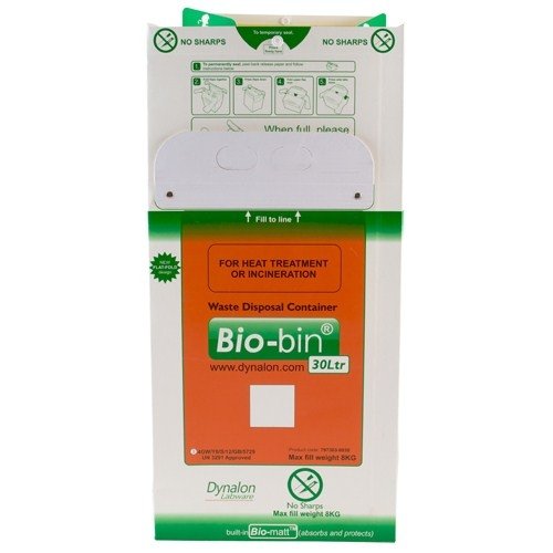 797303-0030 Bio-bin Waste Disposal Container, 30L, Case of 10