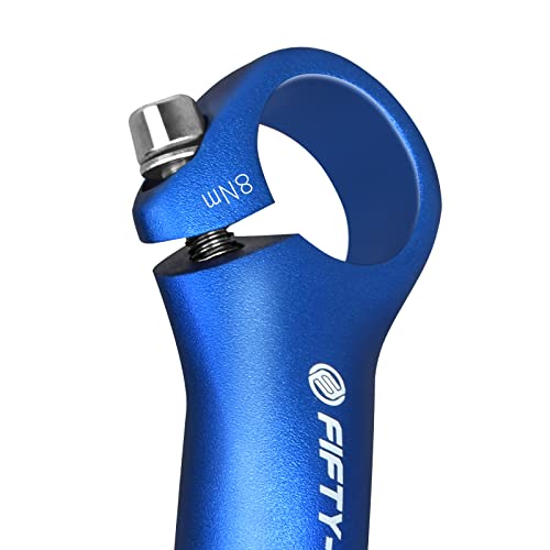 Fifty-Fifty Bike Bar Ends, Mountain Bike Handlebar Ends, Aluminium Alloy Mtb Bicycle Bar Ends (Blue) #TOP4