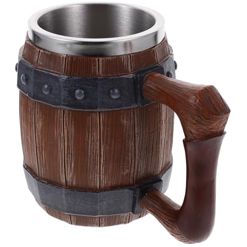 Jarra de cerveza de barril SHOWERORO de 600ml para ambientar tus cenas en casa 2