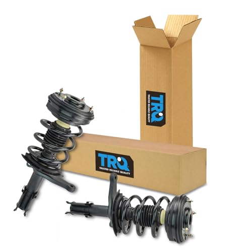 Image of TRQ Front Strut and Spring Assembly Set 2 Piece Compatible with 1999-2004 Chrysler 300M 98-04 Concorde 99-01 LHS 98-04 Dodge Intrepid