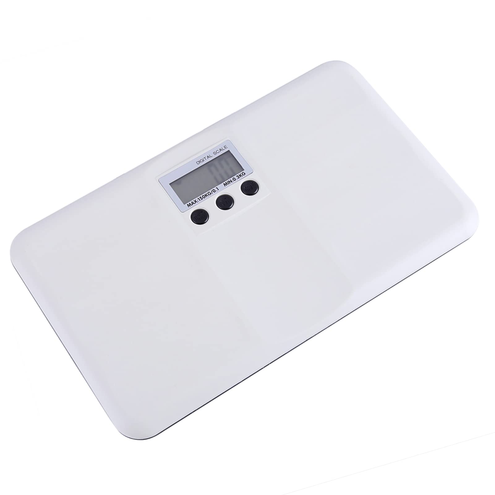 Digital Body Weight Bathroom Scale with Body Tape Measure and Round Corner Design, Large LCD Backlight Display, High Precision Measurements