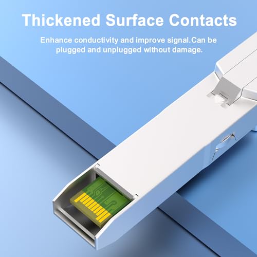 Image of SODOLA 1.25G SFP-T, 10 /100 /1000Base-T Copper SFP, SFP to RJ45 SFP Module Transceiver for,Cisco SFP-GE-T, Meraki, Fortinet, Ubiquiti UniFi UF-RJ45-1G, D-Link, Supermicro, Netgear, TP-Link and More