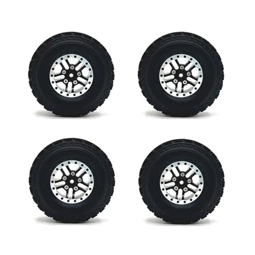 Pneus de voiture RC pour MN82 LC79 et WPL C14 C24 kit de 4 pièces améliorées 1/16