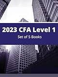 2023 CFA Level 1 Study Material Compatible with SCWKAP CFA Level 1 Study material (Set of 5 Books)