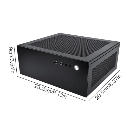Caja de computadora de juego pequeño con chasis compacto para PC de escritorio mini M-ATX 2