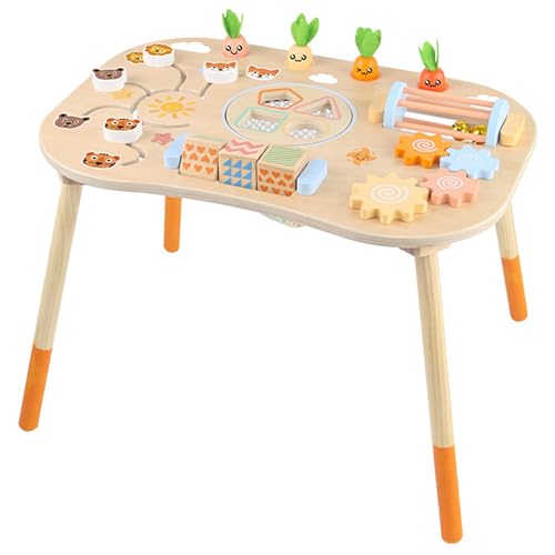 Table d'activités pour tout-petits de 1 à 3 ans pour jouer et apprendre au salon
