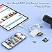 Multi 3-in-3 SD/TF/XD Card Reader for iPhone,Lightning + USB C + USB A Connector Memory Card Reader, Multiple Micro SD Card Reader for iPhone 15 14 13/iPad Pro/Samsung/Android/Mac/PC,Plug & Play