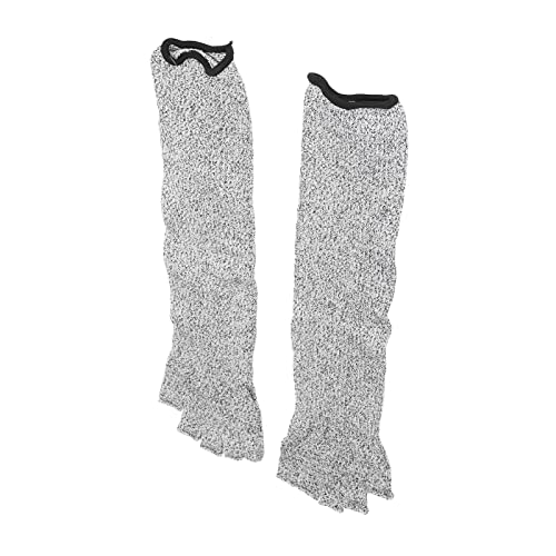 Protetor de Braço Heep Prot Mangas de Meio Dedo para Nível 5, Resistente a Rasgos para Carpintaria,