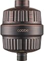 Cobbe HD HEAVY DUTY High Output Shower Filter – 99% REMOVAL Shower Head Filter for Hard Water, Heavy Metals, Chlorine and Harmful Substance, Improve your skin and hair - Oil Rubbed Bronze