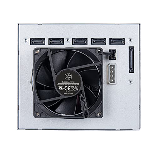 Image of Silverstone Technology FS305-E Three 5.25 inch Device Bay to Five 3.5 inch SAS-12G / SATA 6Gbit /s Hot-swap Adapter Cage, SST-FS305-E