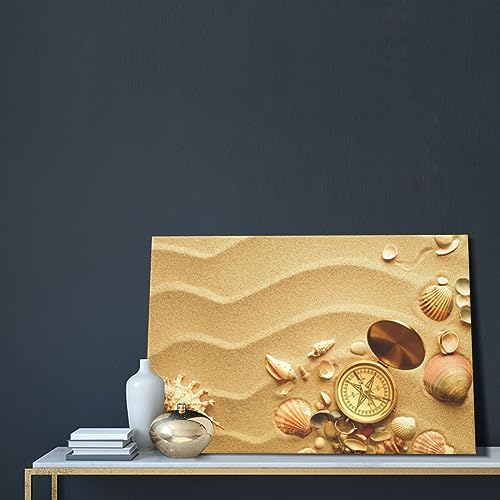 Affiches d'œuvre d'art moderne OUSIKA 40x61 impression mer - 5