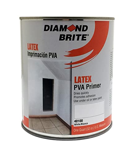 Diamond Brite Paint 40100 1-Quart Interior/Exterior Latex PVA Primer S