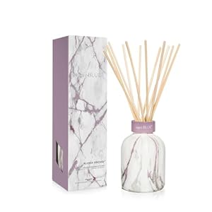 Capri Blue Modern Marble Petite Ree...