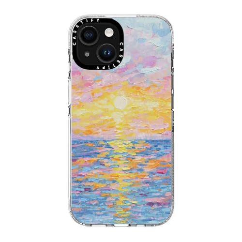 Coque iPhone 15 CASETiFY transparente qui ne jaunit pas pour une clarté durable