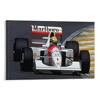 Amazon.co.jp: F1フォーミュラアイルトンセナスターレースカーポスター