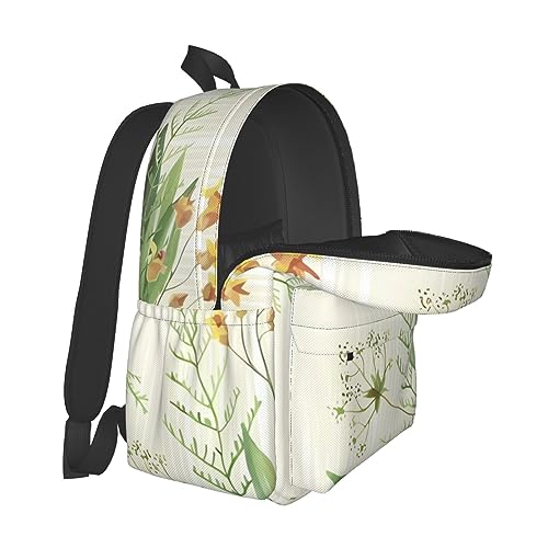Sac à dos décontracté fleuri pour les sorties en famille