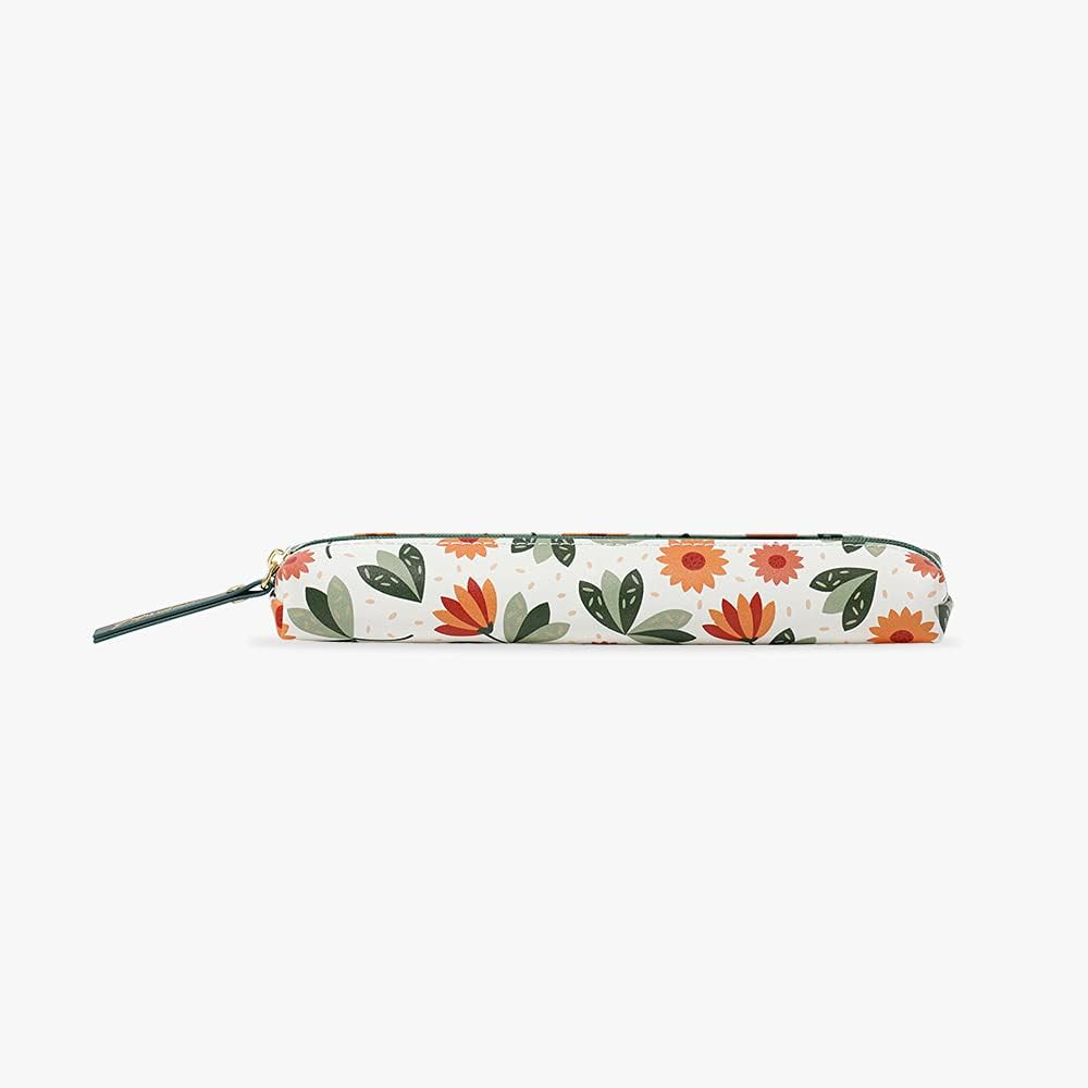 Paperchase Floral Slim Pencil Case, Stationery Supplies, Back to School