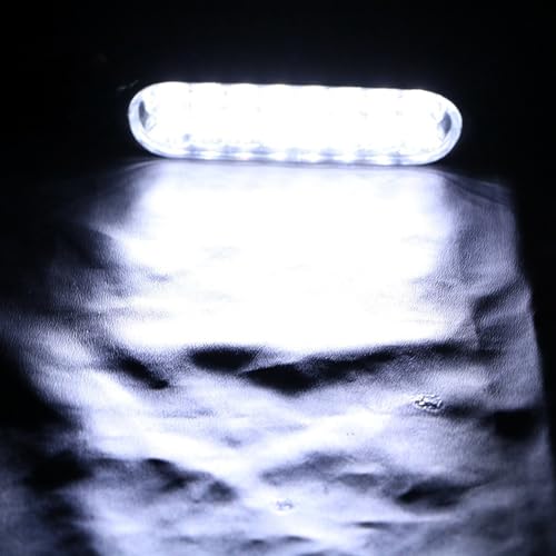 20 Feux de Jour 16LED Universels à Haute Intensité Lumineuse Blanche DRL pour Auto