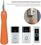 OGoDeal Ring Doorbell Tournevis Remplacement pour Ring doorbell Batterie Change & WiFi Mot de passe Réinitialiser l'accès Compatible avec Video DoorBell,Video DoorWell 2,Pro et Elite