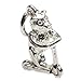 Para montar un oso patinete de plata de Ley de 925. 1 x lleva los encantos CER2181