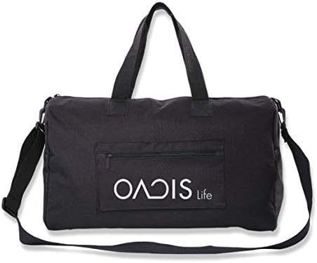 Foldable Travel Duffel Bag by OacisLife | [2019 Updated] Lightweight Durable Tear Resistant Large Compartment Capacity Tote