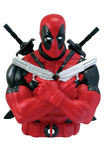Figurine Deadpool Monogram MG67409 buste tirelire en PVC pour fan de comics