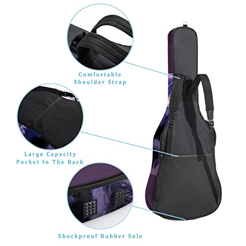 Housse de transport étanche pour guitare avec bandoulière réglable Rouge cerise, Multicolore 03., 42.9×16.9×4.7 in… - Les Beatles, Paul McCartney, John Lennon, RIngo Starr, George Harrison Housse de transport étanche pour guitare avec bandoulière réglable Rouge cerise, Multicolore 03., 42.9x16.9x4.7 in… – Image 4