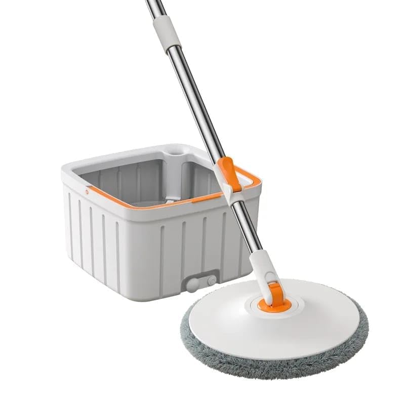 ZIPRON Wet and Dry Mop Set Bucket System Floor Cleaning Mop 360° Rotating Square Mop-Head for Hardwood Tile Marble Floors 2 Replaceable Mop Pads with Self Separation Dirty and Clean Water Simplify (B0DFCW74ZJ) Amazon Price History, Amazon Price Tracker