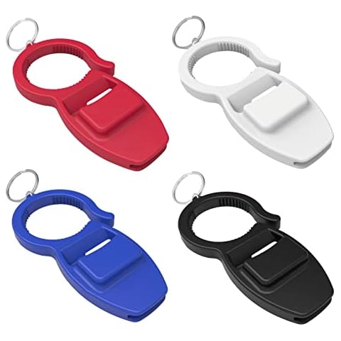 New 3 in 1 Multifunctional Bottle Opener for Drinks Set, Cans, Beer, Etc. Bottle Opener to Protect Nails, Comes with a Portable Pendant, Restaurant Kitchen Tools(4Pcs) Cover