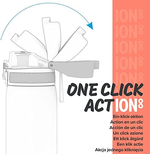 Ion8 Leak Proof Kids' Water Bottle, BPA Free, Bugs Life, 350ml (12oz)