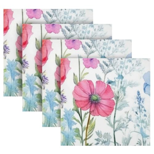 Servilletas de Tela Wild Flower Cuadradas 50.5x50.5 cm Pack 6 miniatura 5