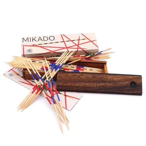 ROMBOL Mikado - 41 feine Stäbchen, große Herausforderung aus Holz