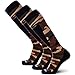 Midweight Camo Snowboard Socks Men - Merino Wool Winter Cold Weather Ski Sock