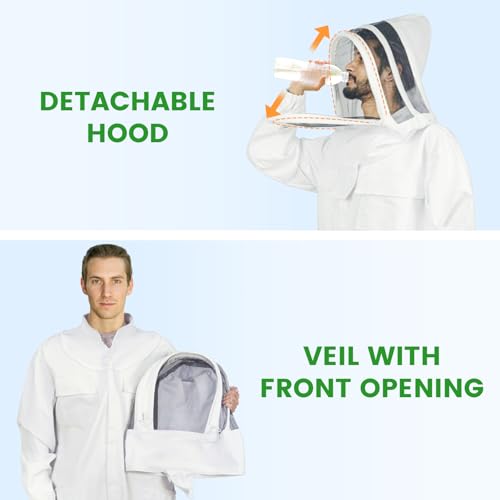 Beetech BS-FB-XL Bee Suit Sting Proof thumb #2