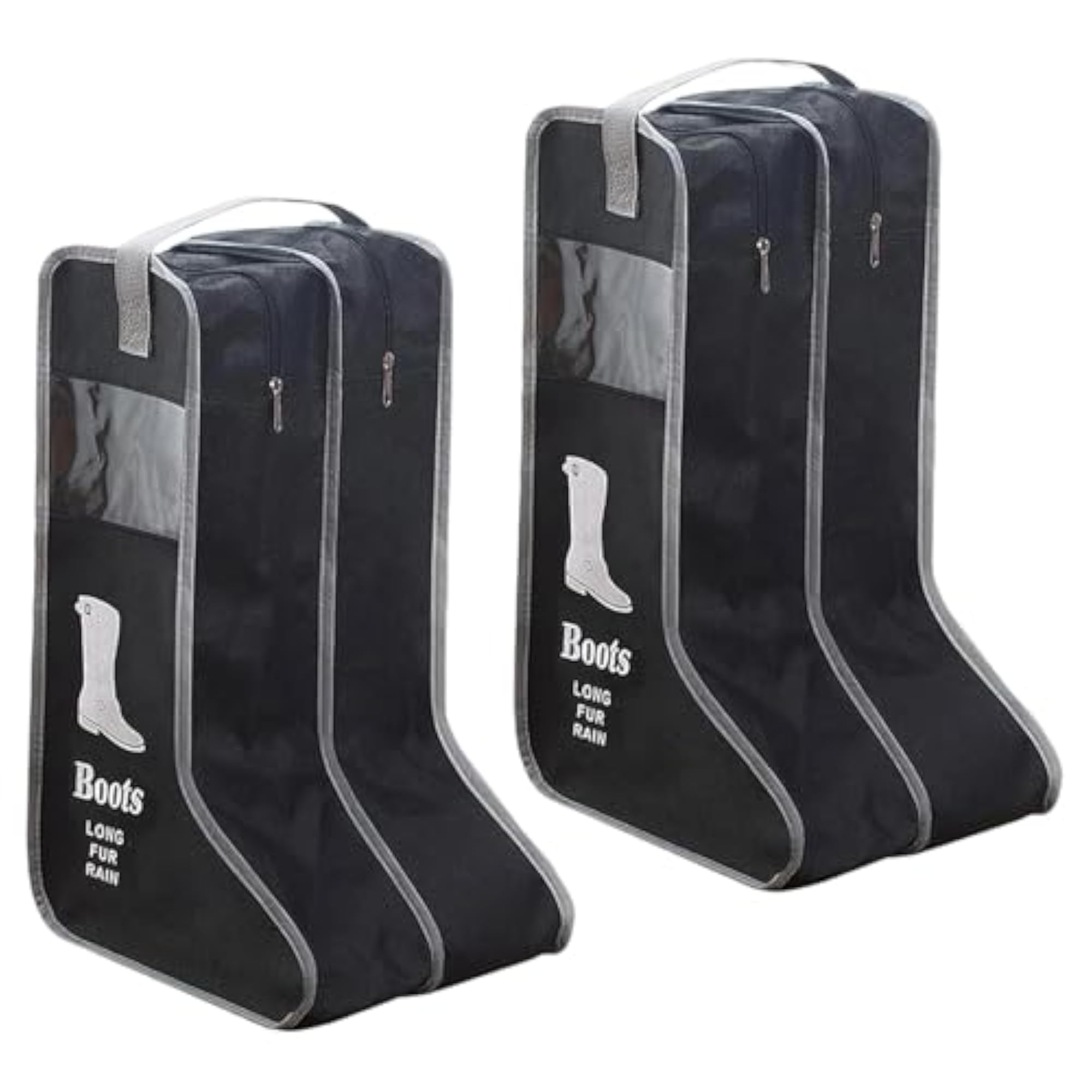 2 Pieces Boots Storage Bags Long Boot Shoe Organizer