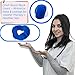 sosoftwell 4 Pack N20 Nasal CPAP Mask Liners Compatible N20 Nasal Mask Cushions Silky Comfort Reducing Facial Redness and Pressure Marks for Enhanced Comfort (Blue, Large)