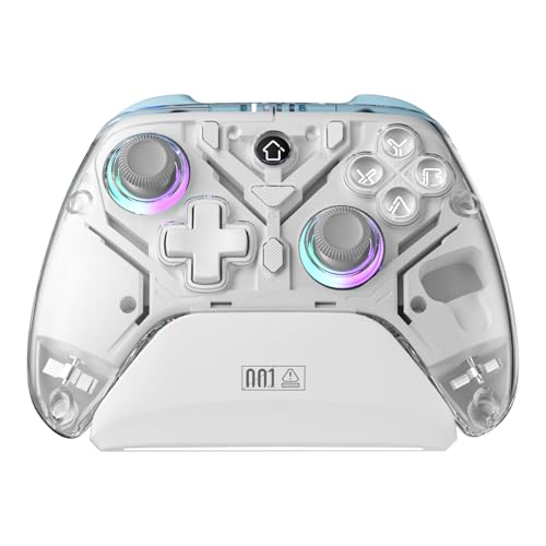 PC Controller, PC Wireless Gaming Controller with Charging Dock, Hall Effect Joystick & Trigger PC...