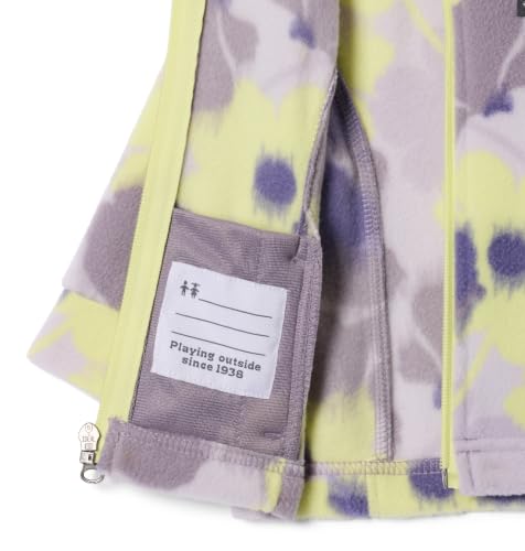 Image of Columbia Girls Benton Springs Ii Printed Fleece