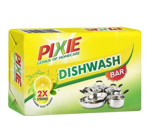 Pixie Dishwash Bar(300 g) (Pack of 5)-image-29