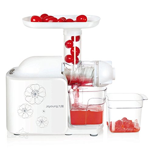 Joyoung Slow Juicer extracting juice from fruits