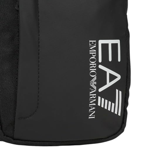 Borsa monospalla uomo EA7 Emporio Armani black/white logo UB26EA06 7X000058 AF19722
