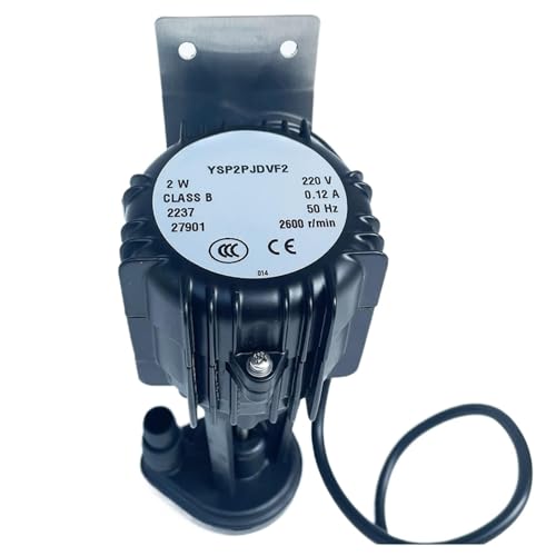 Bomba de agua para fabricadora de hielo, 2 W, 220 V, motor YSP2P JDVF2, 2600 RPM, 0.12 A, 50 Hz