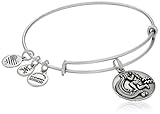 Alex and Ani Aquarius Rafaelian Silver Bangle Bracelet